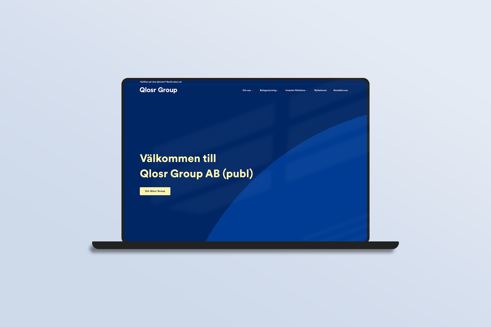 Home page on qlosrgroup.se