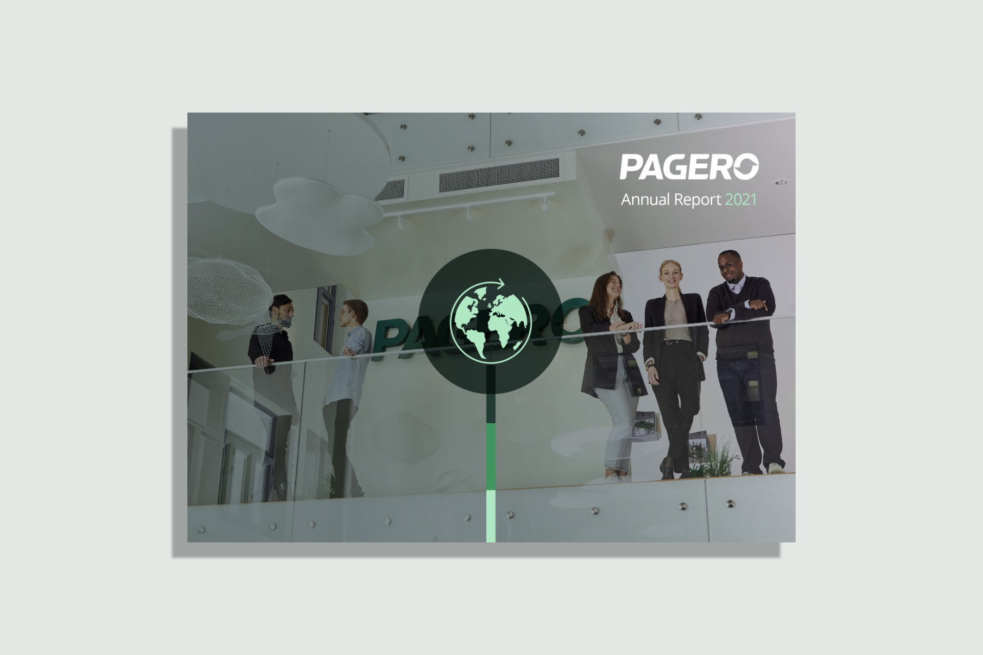 Omslag till Pagero årsredovisning 2021