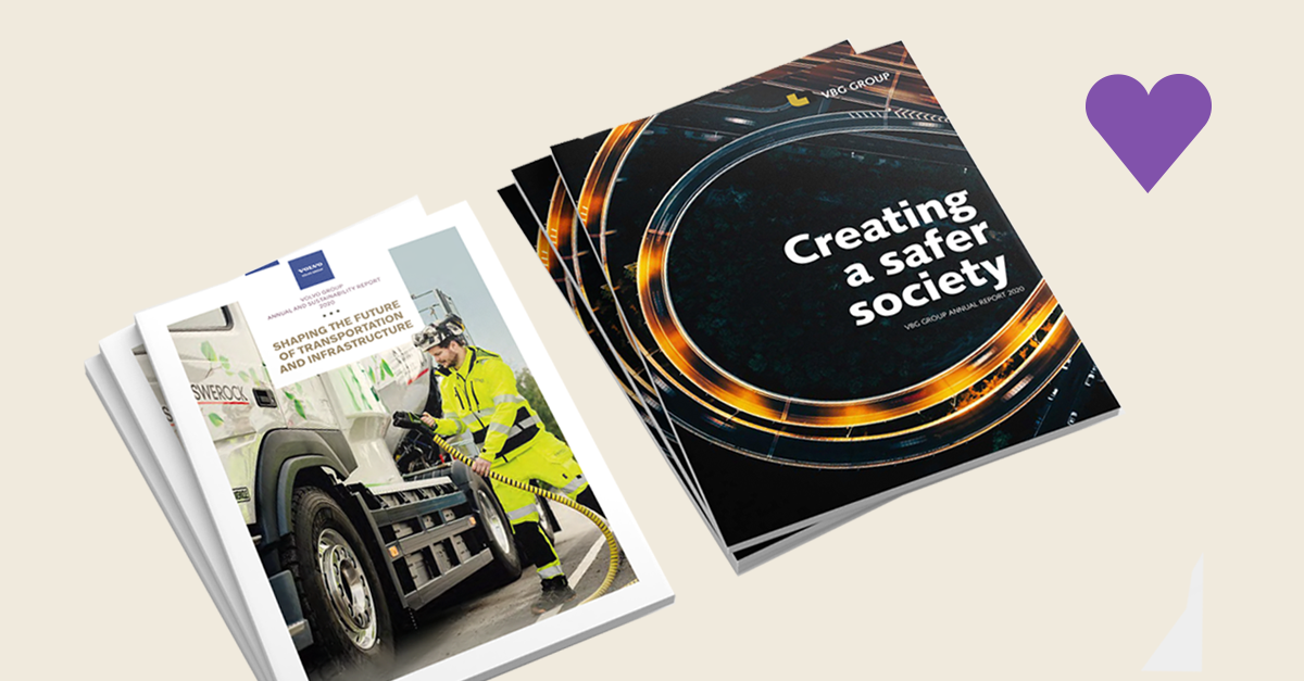 Volvo och VBG Group årsredovisningar 2020